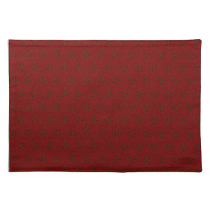 Christmas Holly Cloth Placemat