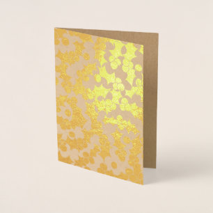 Christmas Holly Foil Card