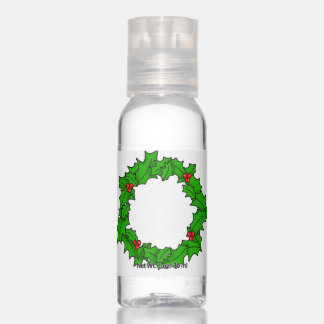 Christmas Holly Hand Sanitizer