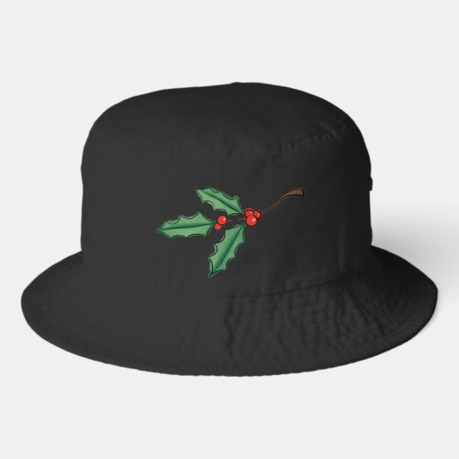 Christmas Holly Hat (Front)