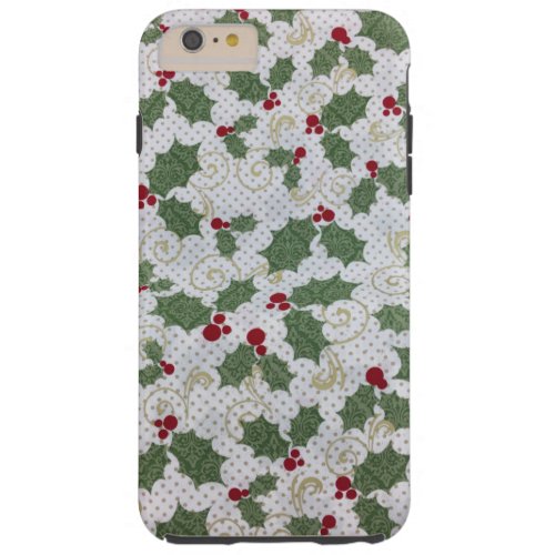 Christmas Holly iPhone Case