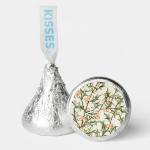 Christmas Holly Pretty Antique Greeting Hershey®'s Kisses®