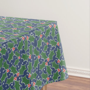 Christmas Holly Tablecloth