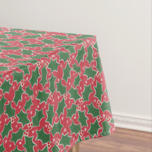 Christmas Holly Tablecloth