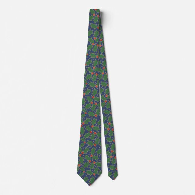 Christmas Holly Tie (Front)