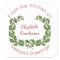 Christmas  holly wreath Home Baking