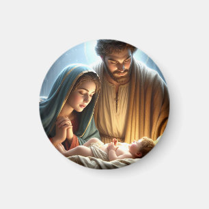 Christmas Holy Family Magnet