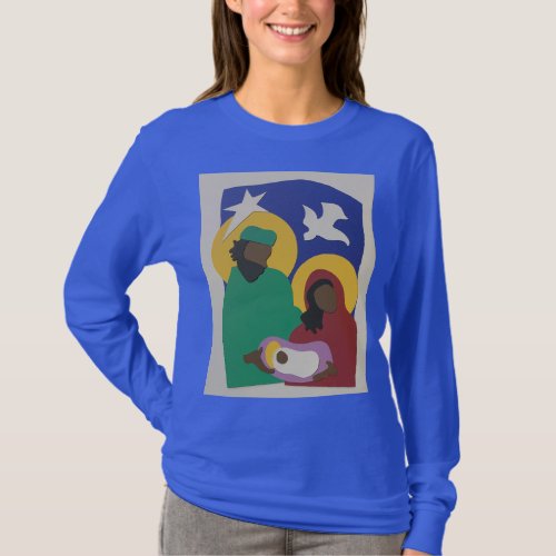 Christmas Holy Family T_Shirt