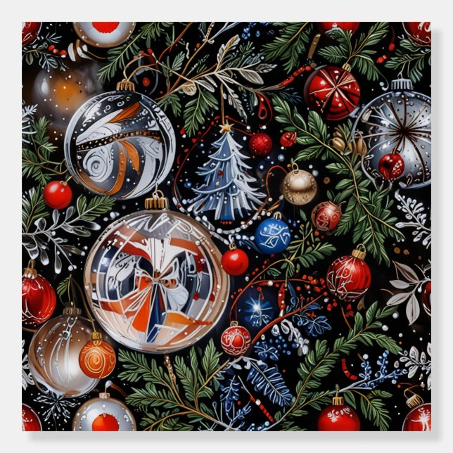 Christmas home decor foam board (Front)