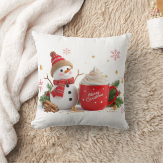 Christmas Home Decor Throw Pillow