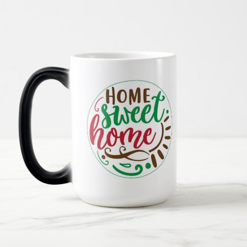Christmas home sweet magic mug