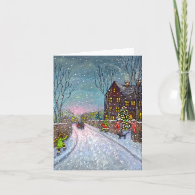 Christmas Homecoming Holiday Card (Front)