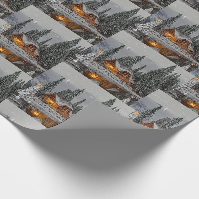 Christmas homecoming wrapping paper (Corner)
