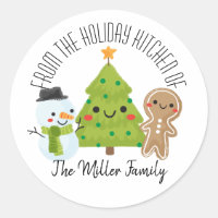 Christmas Homemade Baking Labels