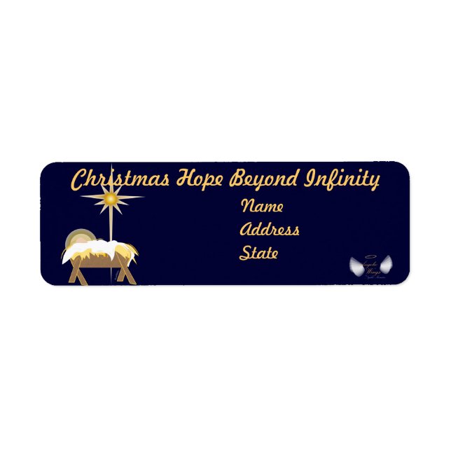 Christmas Hope Beyond Infinity-Customize Label (Front)