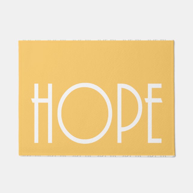 Christmas Hope Xmas Holiday Doormat (Front)