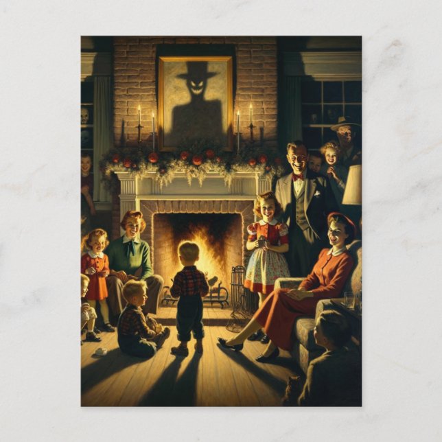 Christmas Horror Postcard (Front)