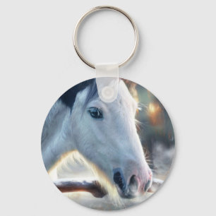 Christmas Horse and Beautful Owl Keychain