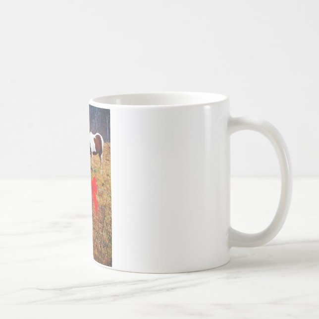 Christmas Horse Coffee Mug (Right)