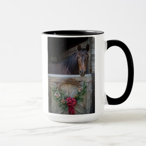 Christmas Horse Mug