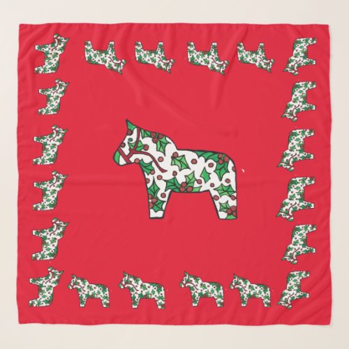 Christmas Horse Scarf