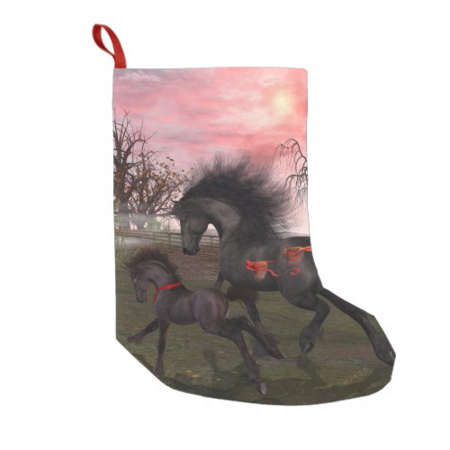 Christmas Horses Christmas Stocking