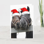 Christmas Horses Holiday Card