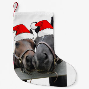 Christmas Horses Small Christmas Stocking