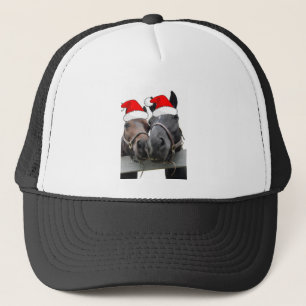 Christmas Horses Trucker Hat
