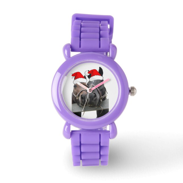 Christmas Horses Watch (Front)