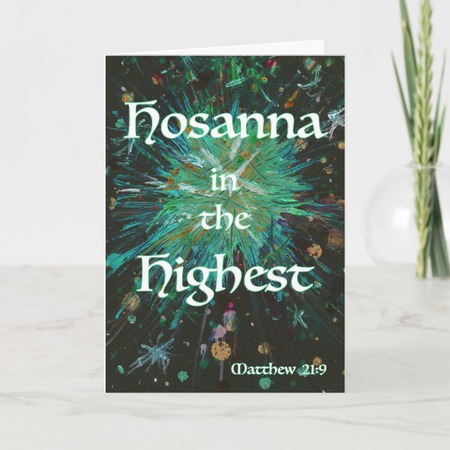 hosanna in the highest bible verse