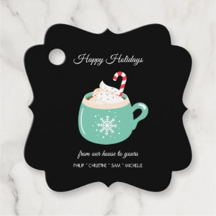 Christmas Hot Chocolate Favor Tags