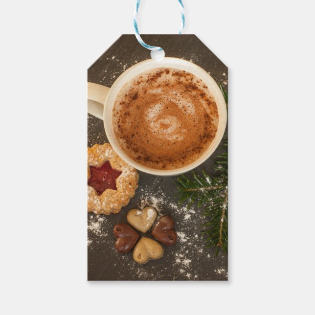 Christmas Hot Chocolate Gift Tags (Front)