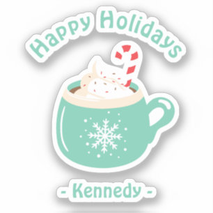 Christmas Hot Chocolate Sticker