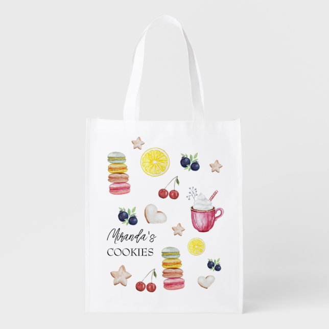 Christmas Hot Cocoa And Good Wishes Tote Bag (Front)