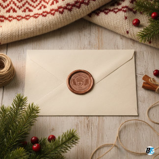 Christmas Hot Cocoa Cozy Christmas Wax Seal Sticke Wax Seal Sticker