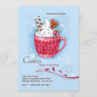 Christmas Hot Cocoa Invitation