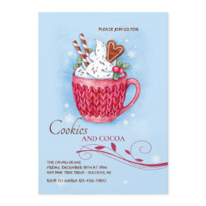 Christmas Hot Cocoa Invitation