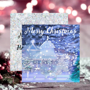 Christmas House Lights Note Card