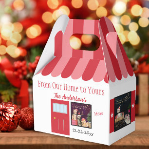 Christmas House Pet Party Favor Box