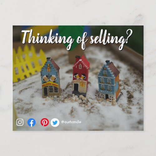christmas house selling mailer real estate home fl flyer