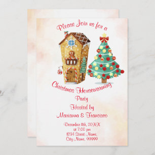 Christmas Housewarming Party Invitation