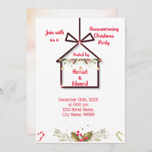Christmas Housewarming Party Invitation