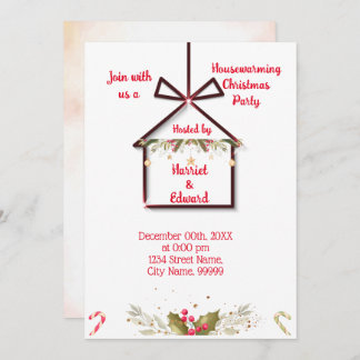 Christmas Housewarming Party Invitation