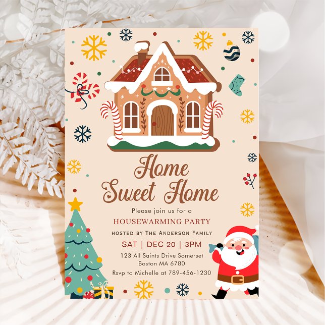 Christmas Housewarming Party Winter Invitation (Creator Uploaded)