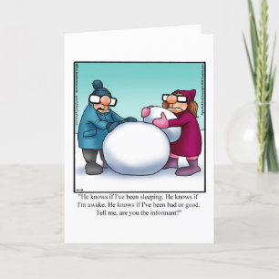 Christmas Humor Greeting Card