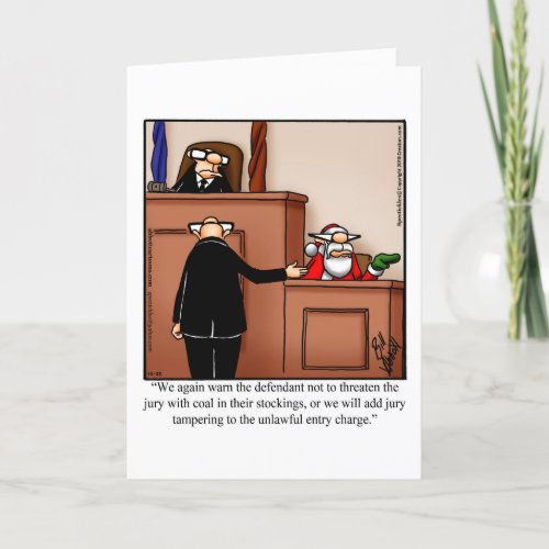 Christmas Humor Greeting Card