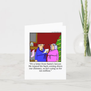 Christmas Humor Greeting Card