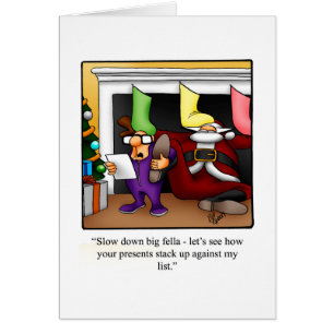 Christmas Humor Greeting Card