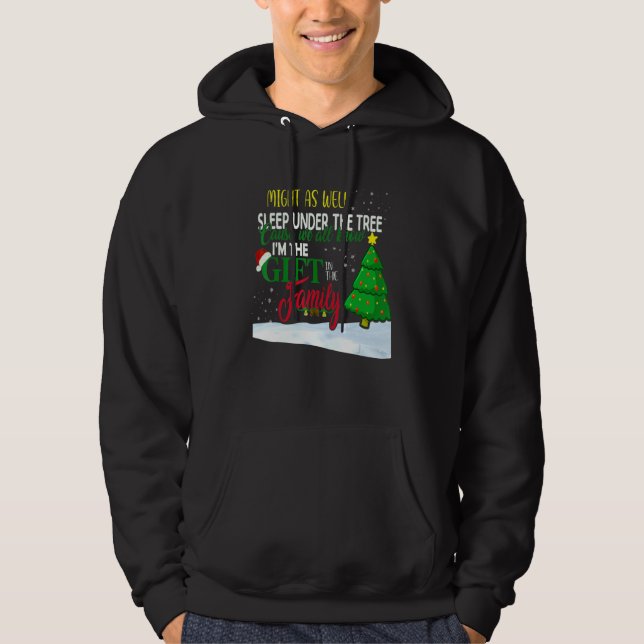 Christmas Humor Men Women Favorite Person Funny Ch Hoodie (Front)